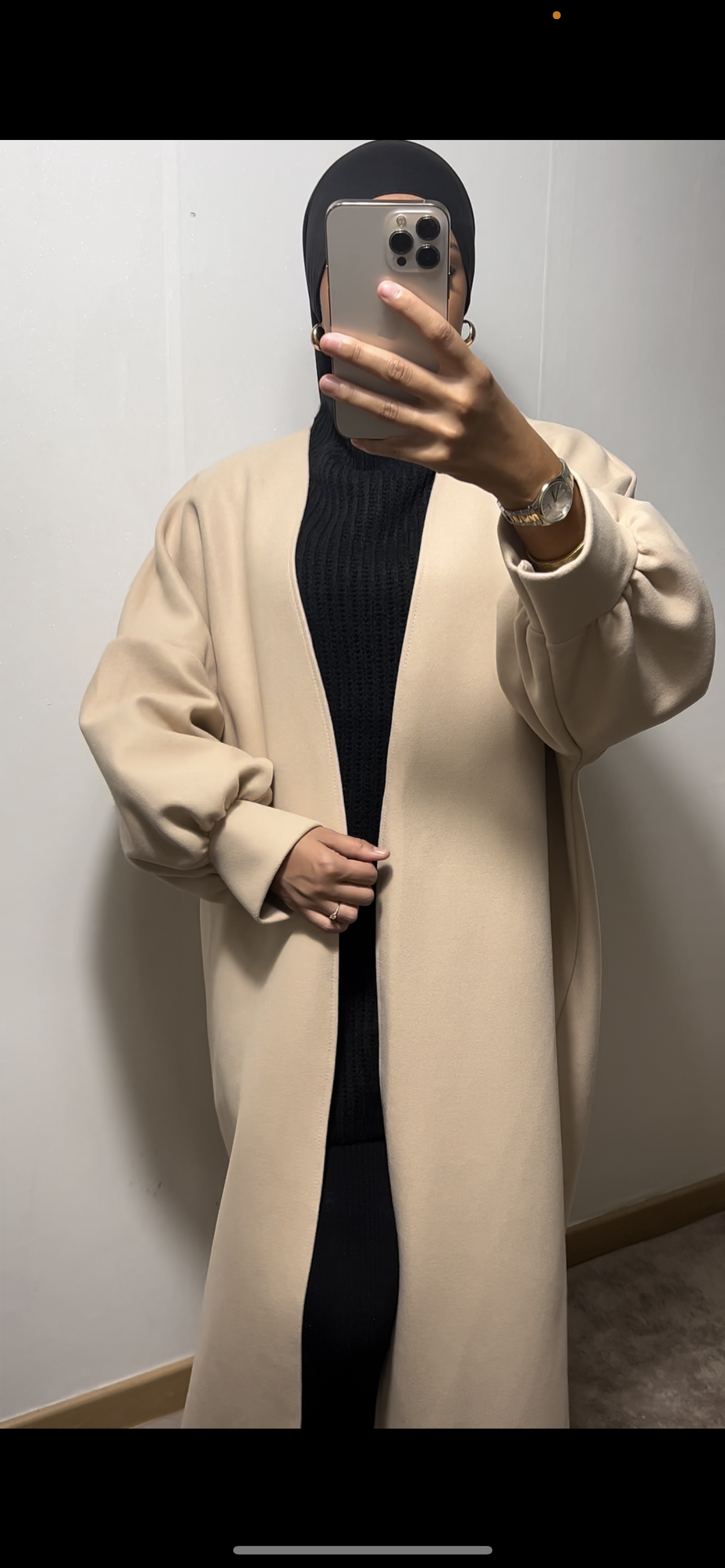 Manteaux mastour beige