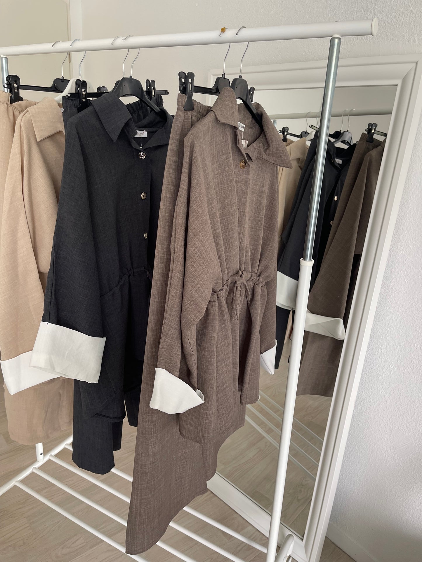 Ensemble Yas - taupe