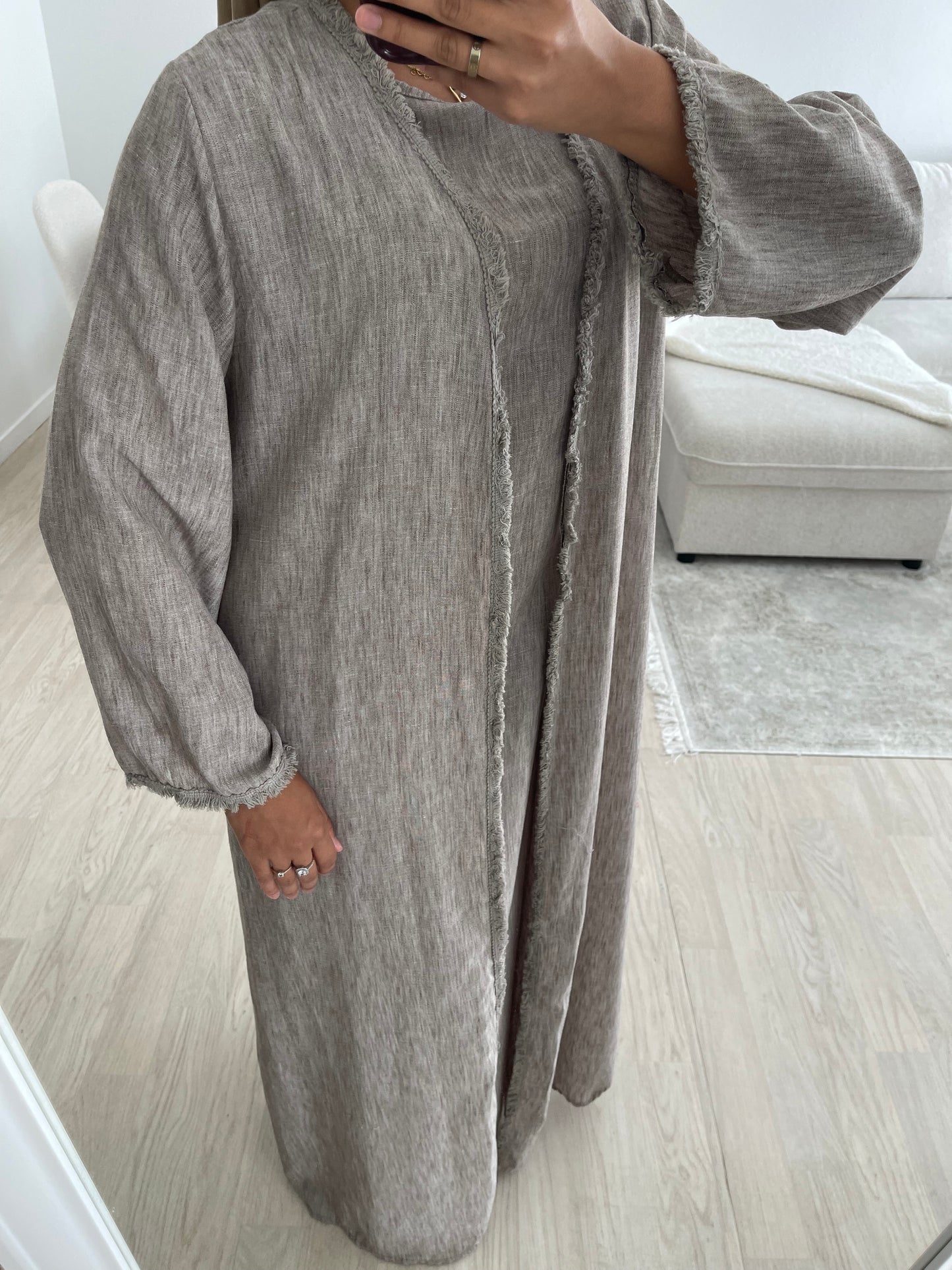Ensemble kimono - taupe