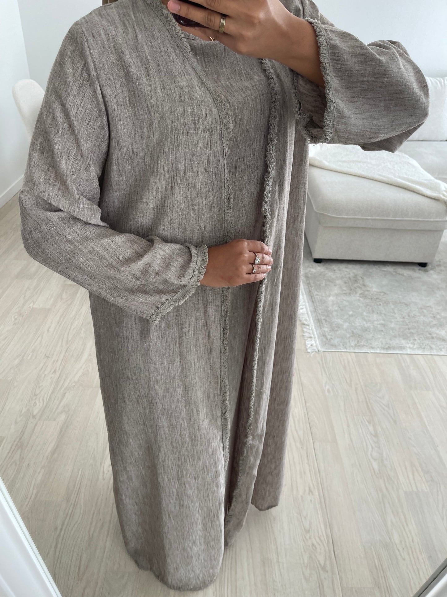 Ensemble kimono - taupe