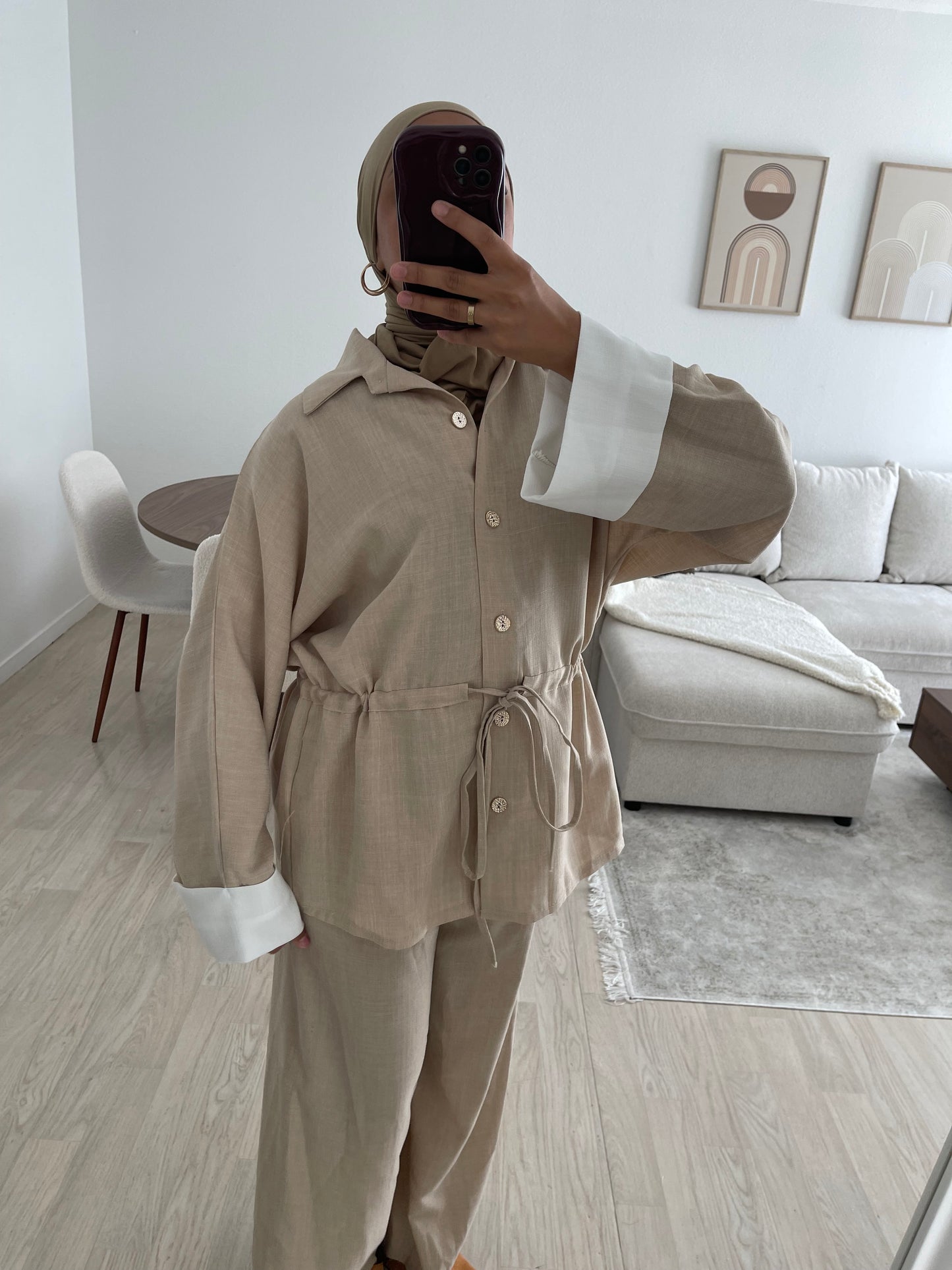 Ensemble Yas - Beige