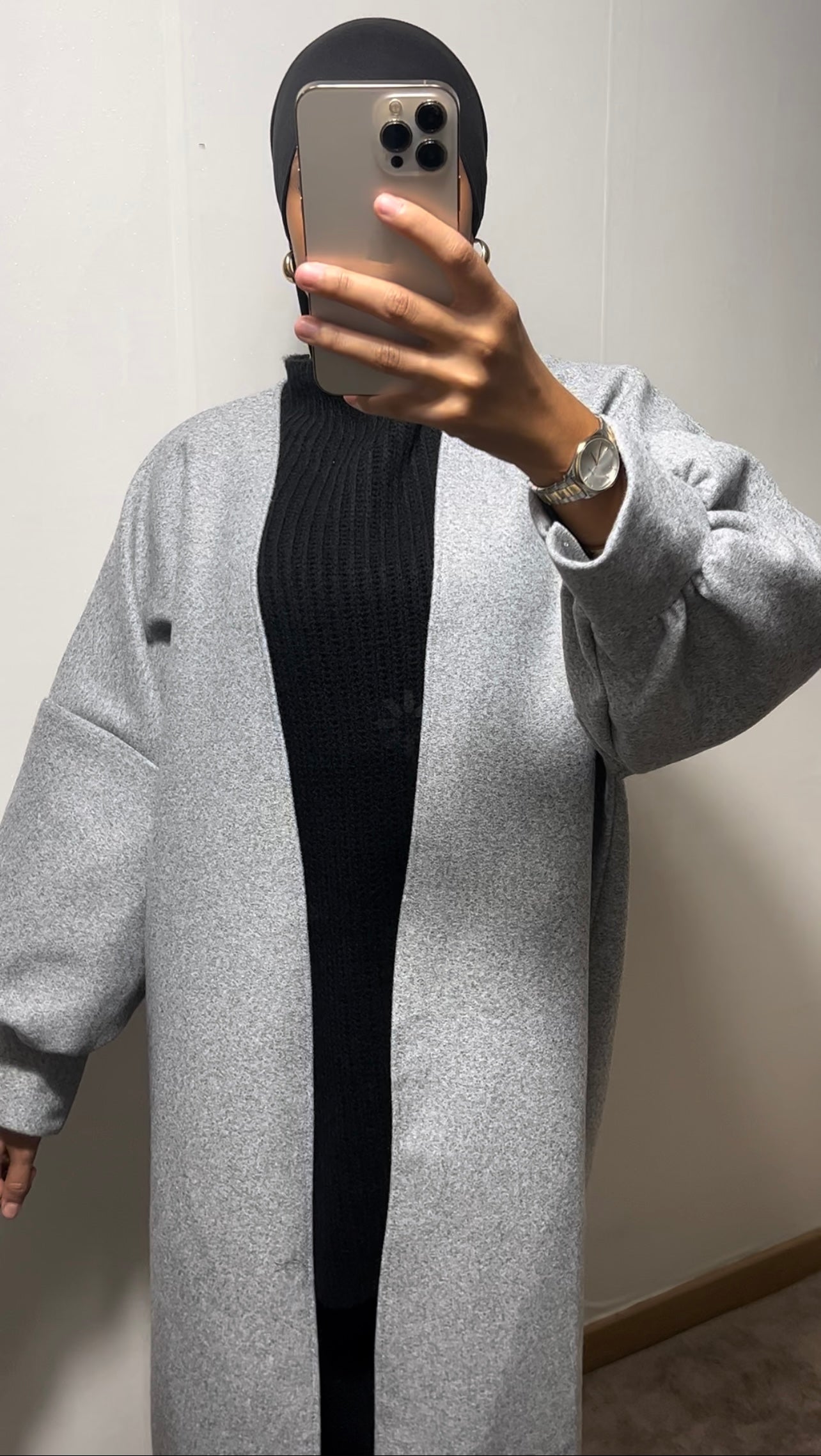 Manteaux mastour gris