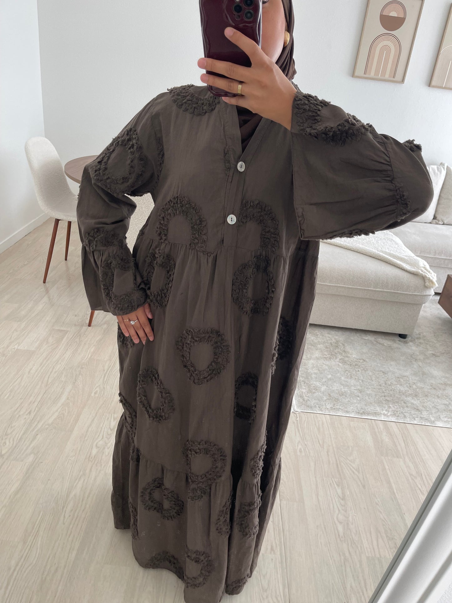 Robe Sofia - marron