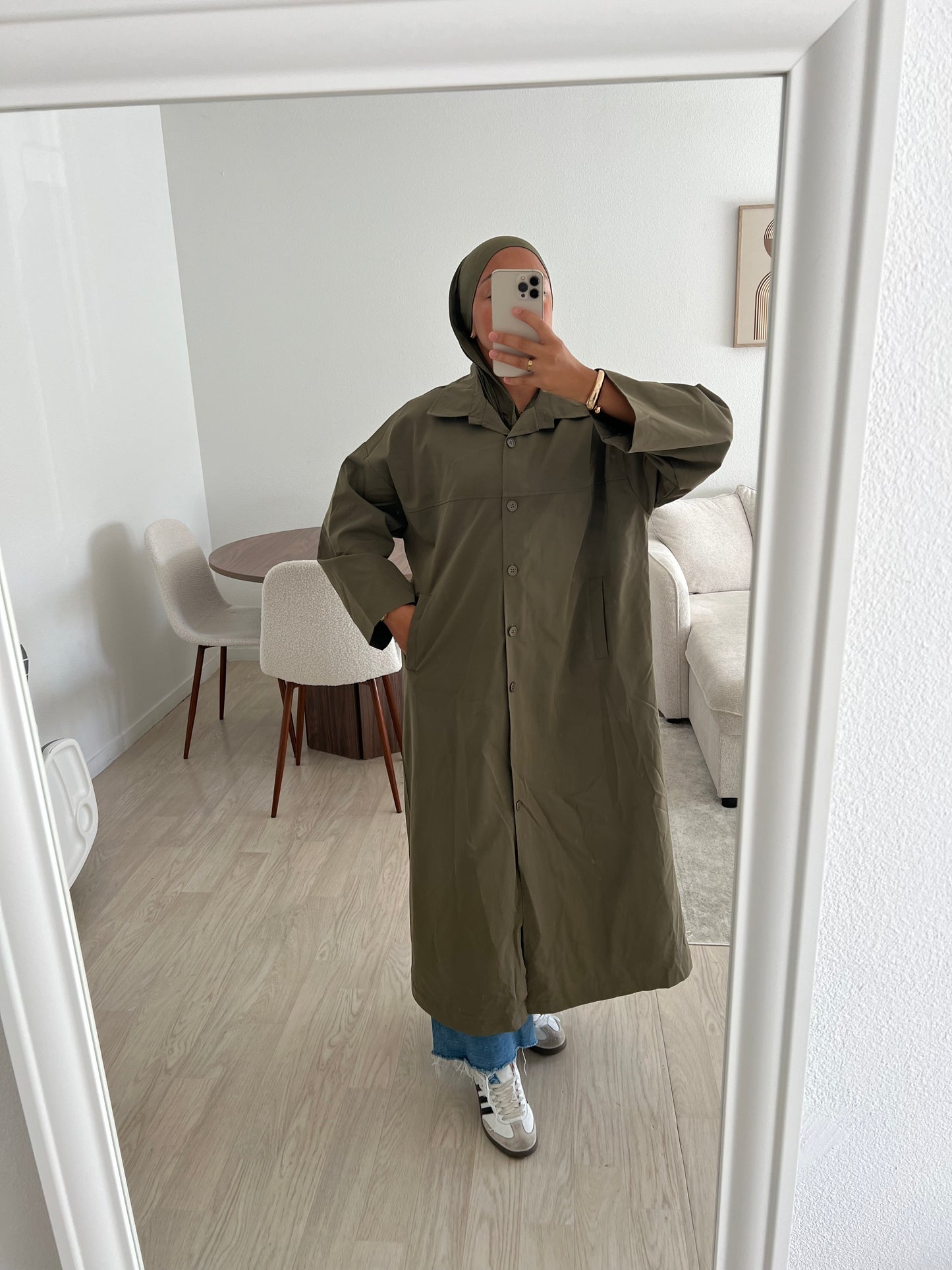 Imperméable - vert kaki