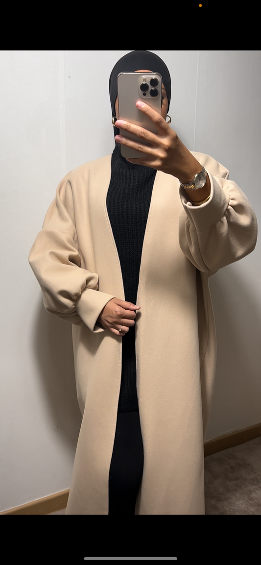 Manteaux mastour beige