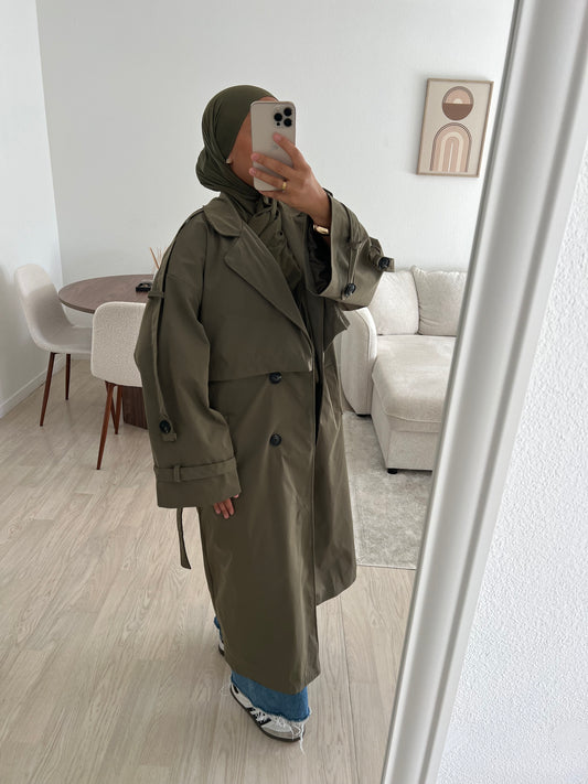 Trench- vert kaki