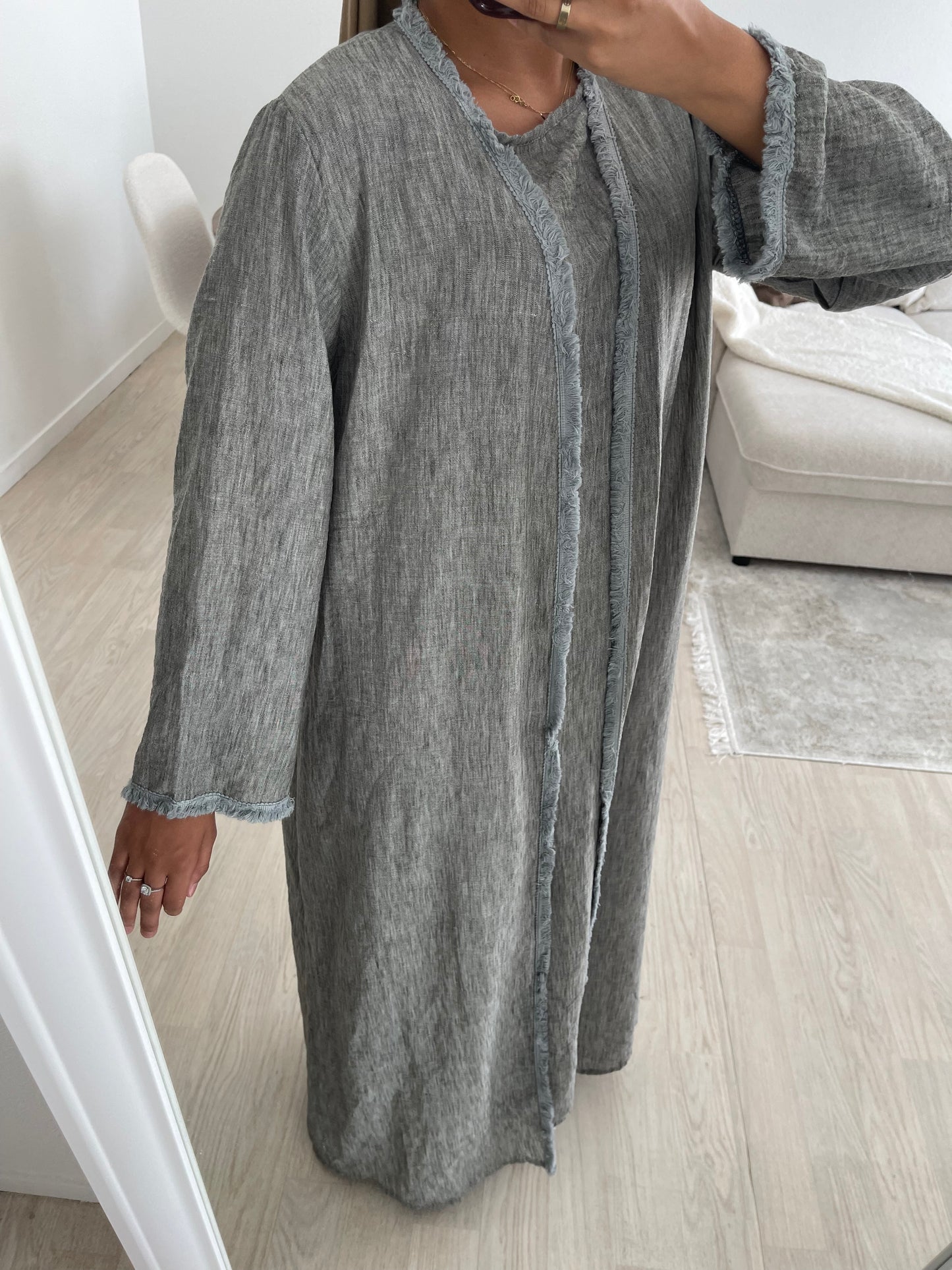 Ensemble kimono - gris